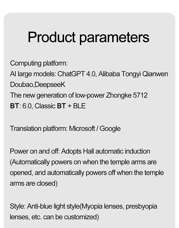 W100B translator smart glasses ,W100B smart glasses ,W100B smart sunglasses ,W100B AI smart glasses ,W100B Smart glasses AI ,AI smart glasses with translator , AI language translator sunglasses ,W100B sunglasses ,IXIU smart glasses ,Translator smart glasses ,Music smart glasses ,AI glasses ,intelligent glasses ,Smart eye-glasses ,real-time translations glasses ,Translated glasses ,Translation glasses